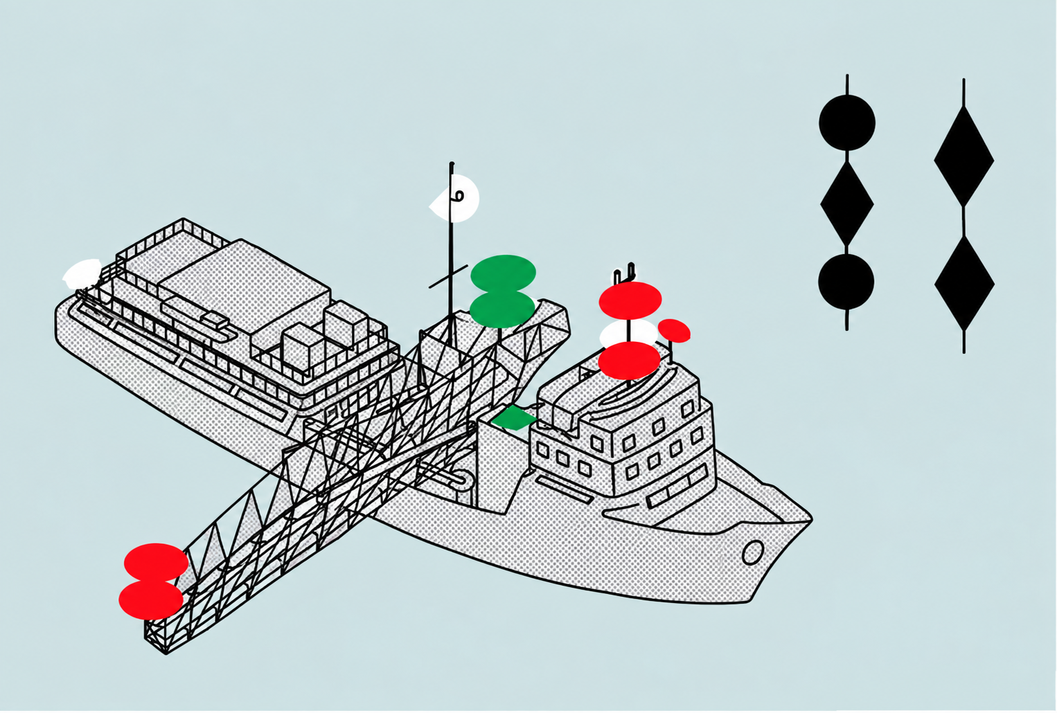 Training diagram for Which side is blocked, which side is clear